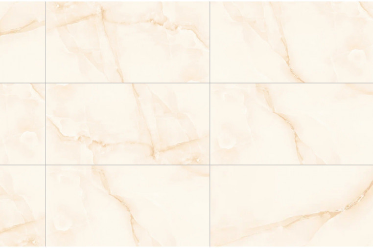 Керамогранит Avroria AM22-19 бежевый оникс / Onyx beige 1200x600 полированный