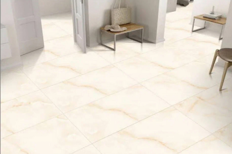 Керамогранит Avroria AM22-19 бежевый оникс / Onyx beige 1200x600 полированный