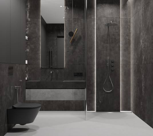 Керамогранит Феста Бианко белый матовый+гл.чернила 59,50x119,10