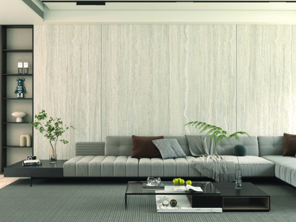 Керамогранит Maimoon Ceramica Слэб Травертино Сэнд Матовый/Slabs Travertino Sand Matt 120x280 см