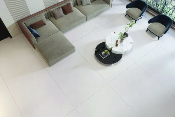 Керамогранит Maimoon Ceramica Гранолит Спекто Вайт/Granolith Specto White 120х180 см