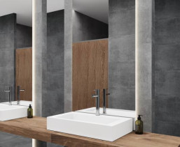 Керамогранит Бетоника Графит ПРО графитовый матовый 1/a 120x120