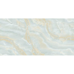 Керамогранит Оникс Мираклс голубой полированный 60x120
