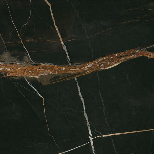 Керамогранит Идальго Люссо Чёрный 600x600x9 LLR