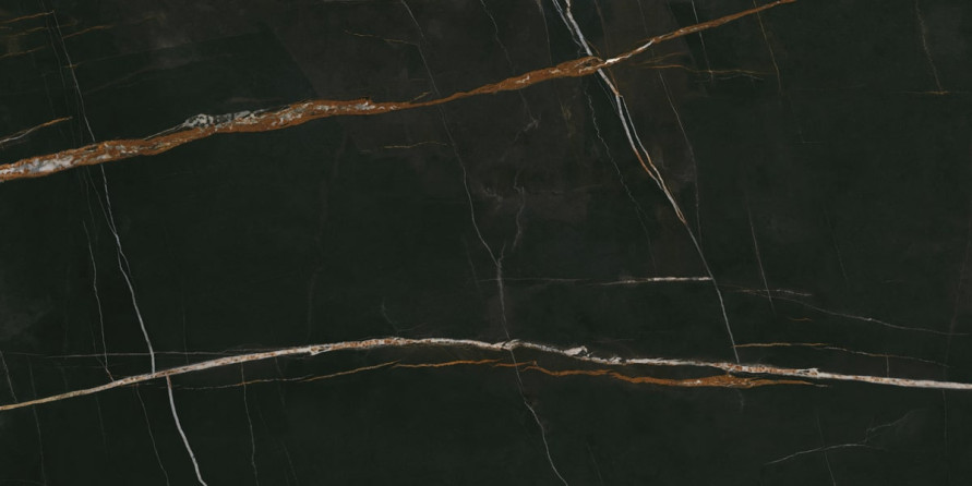 Керамогранит Идальго Люссо Чёрный 1200x600x10 LLR