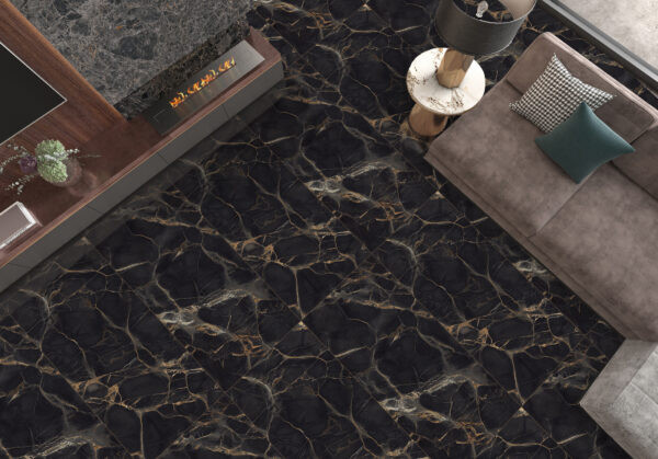 Керамогранит Maimoon Ceramica Слэб Макабус Голд Матовый/Slabs Macabus Gold Matt 120x280 см