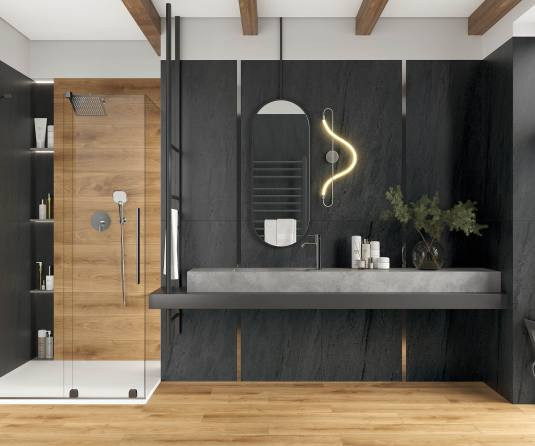 Керамогранит Ноа графитовый КЕТ матовый КР 59,70x59,70