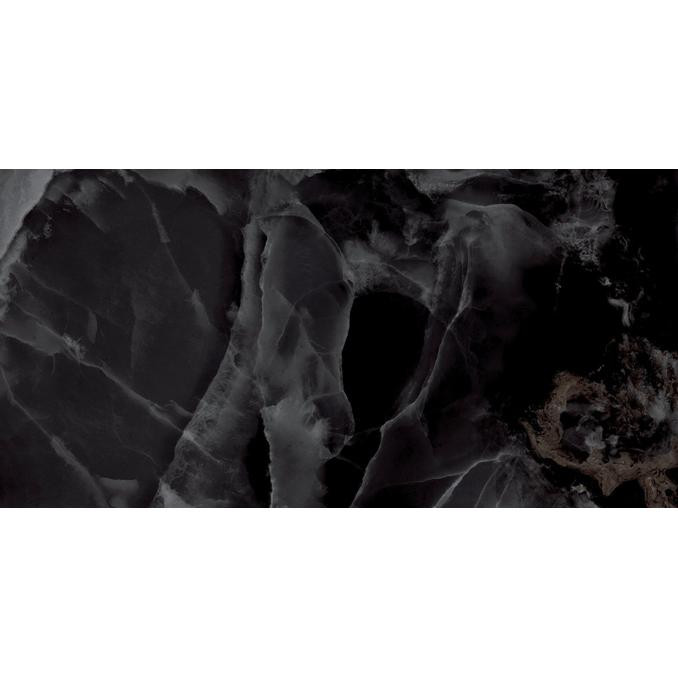 Керамогранит Андора Блэк чёрный полированный 60x120