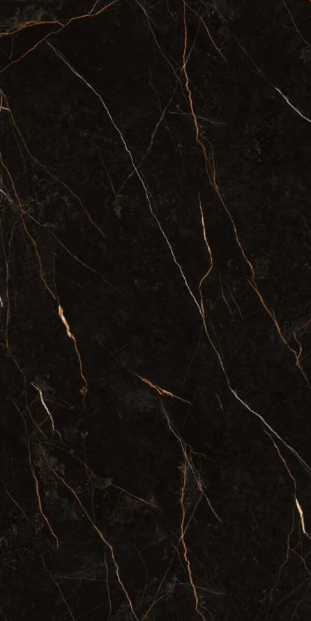 Керамогранит Maimoon Ceramica Слэб Стратум Порторо Полированный/Slabs Stratum Portoro Polish 120x280 см