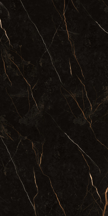 Керамогранит Maimoon Ceramica Слэб Стратум Порторо Полированный/Slabs Stratum Portoro Polish 120x280 см