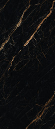Керамогранит Maimoon Ceramica Слэб Магма Блэк Полированный/Slabs Magma Black Polish 120x280 см