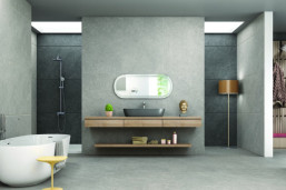 Керамогранит Maimoon Ceramica Гранолит Мурано Гриджио/GRANOLITH Murano Grigio 80x160 см