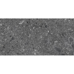 Керамогранит Чеппо Неро ПРО графитовый матовый структурный 1/a 60x120