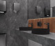 Керамогранит Рокки Блэк ПРО графитовый матовый структурный /a КР 60x120