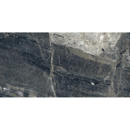 Керамогранит Лунар Неро графитовый матовый+гл.чернила 80x160