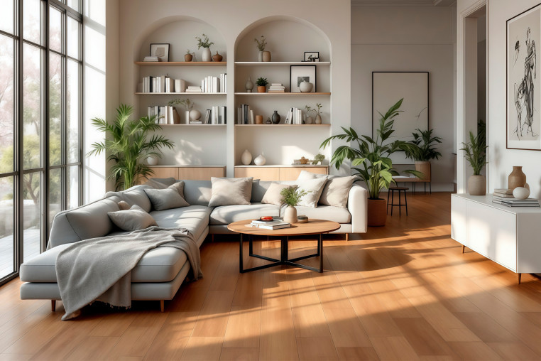 Керамогранит Gresse GRS13-03S Янтарный тик / Amber Teak 1200x200 матовый