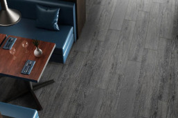 Керамогранит Avroria AW21-02 темно-серый / Black 1200x200 глазурованный