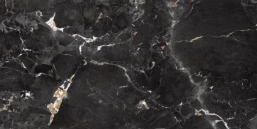 Керамогранит Maimoon Ceramica ХайГлосси Империал Блэк/Imperial Black 120х60 см